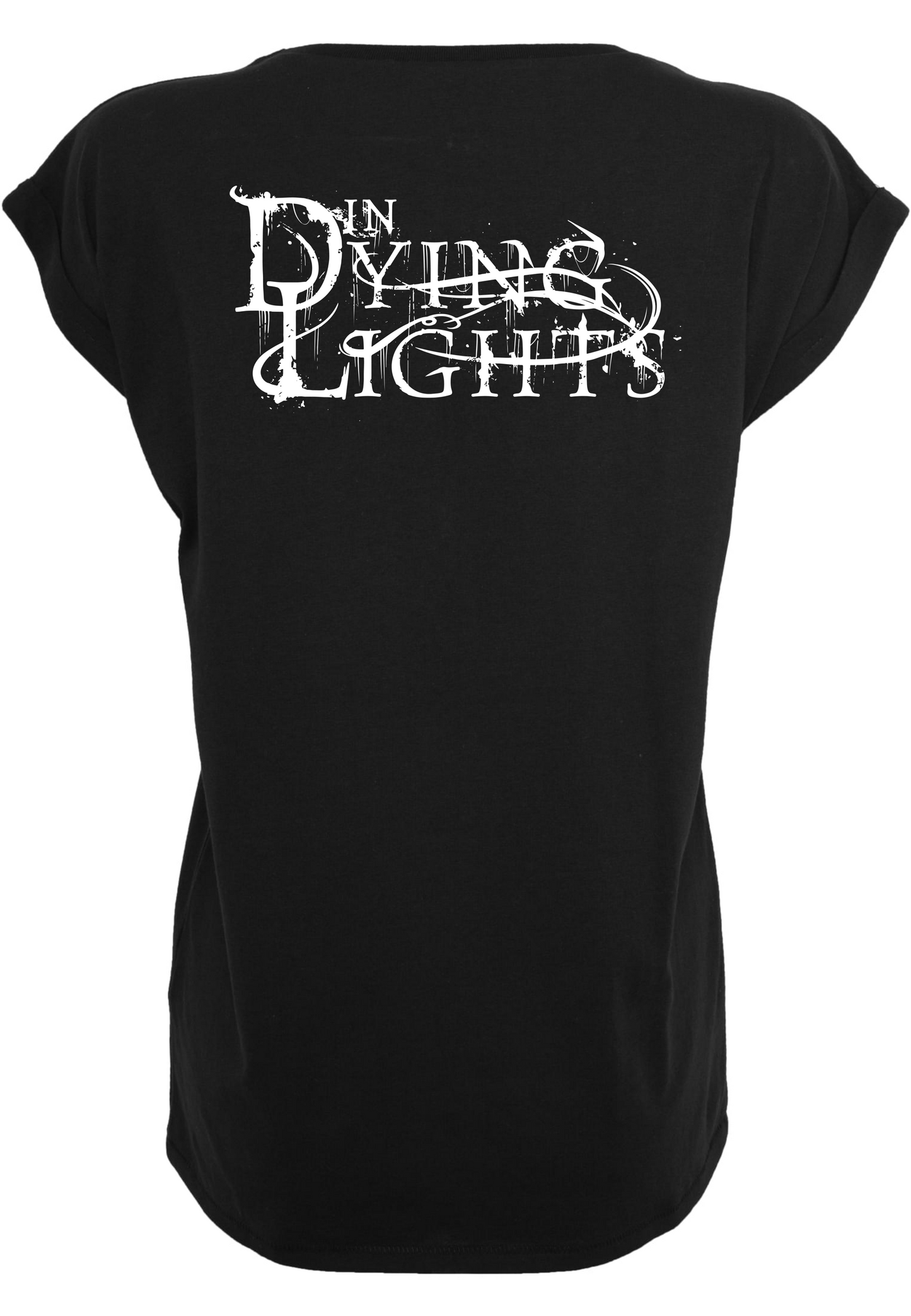 In Dying Lights - Extended Shoulder Ladies T-Shirt "Logo II"