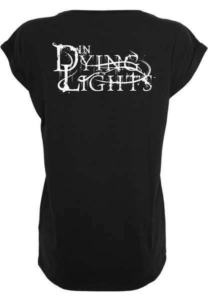 In Dying Lights - Extended Shoulder Ladies T-Shirt "Logo II"